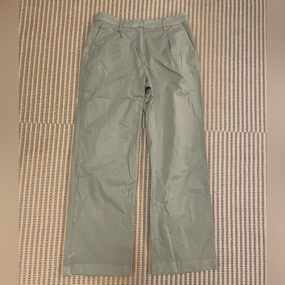 J. Crew mint green chinos